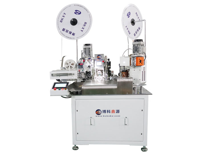 BK-01全自動(dòng)單頭穿防水栓雙頭端子機